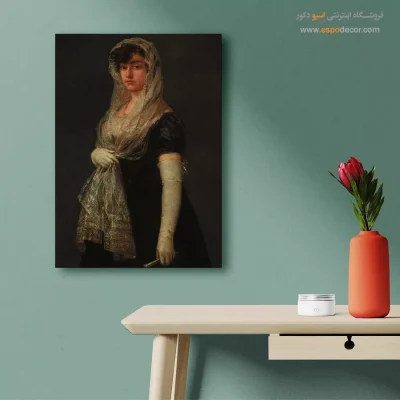 تابلو نقاشی های معروف - تابلو بوم نقاشی گل و بوته – اسپو دکور – Espodecor