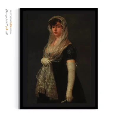 تابلو بوم نقاشی گل و بوته - تابلو نقاشی های معروف - اسپو دکور