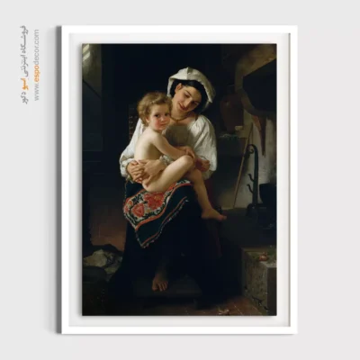 تابلو بوم نقاشی طبیعت مه‌آلود - تابلو نقاشی های معروف - اسپو دکور