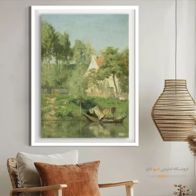 تابلو بوم نقاشی مناظر روستایی - تابلو نقاشی های معروف - اسپو دکور