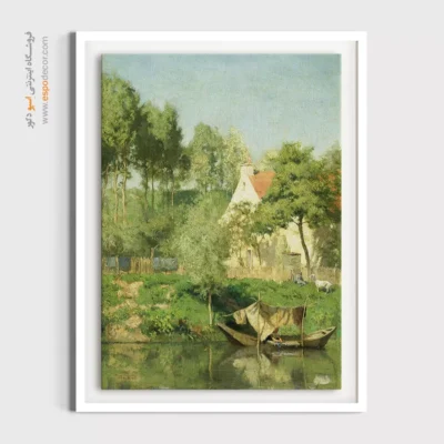 تابلو بوم نقاشی مناظر روستایی - تابلو نقاشی های معروف - اسپو دکور