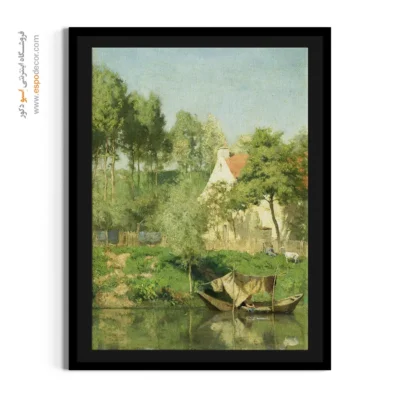 تابلو بوم نقاشی مناظر روستایی - تابلو نقاشی های معروف - اسپو دکور
