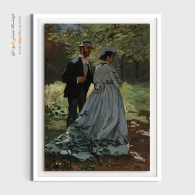 تابلو بوم نقاشی دریای طوفانی - تابلو نقاشی های معروف - اسپو دکور