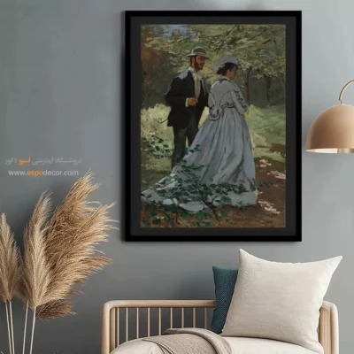 تابلو بوم نقاشی دریای طوفانی - تابلو نقاشی های معروف - اسپو دکور