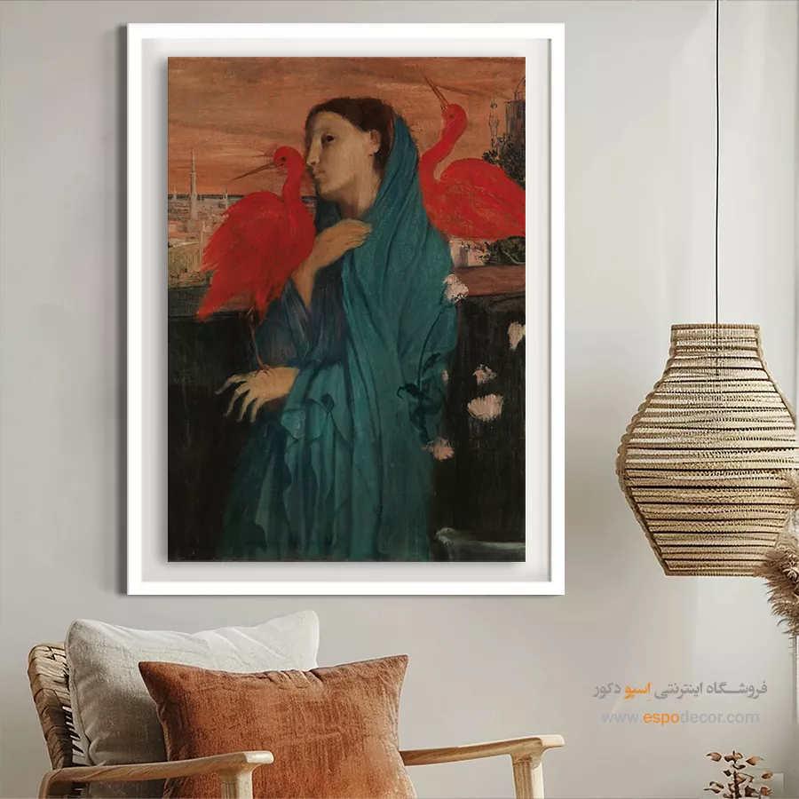 تابلو بوم نقاشی کوه و دشت - تابلو نقاشی های معروف - اسپو دکور