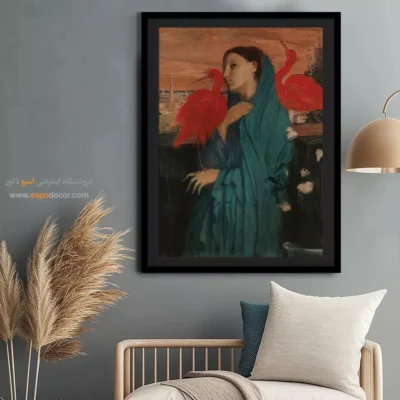 تابلو بوم نقاشی کوه و دشت - تابلو نقاشی های معروف - اسپو دکور