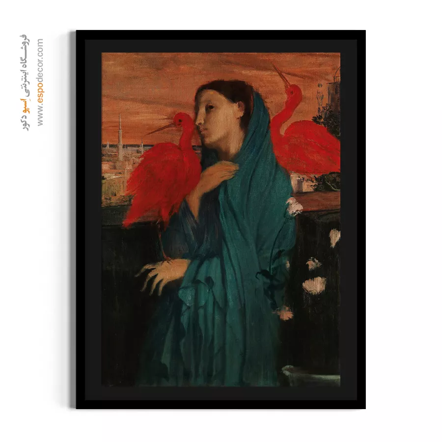 تابلو بوم نقاشی کوه و دشت - تابلو نقاشی های معروف - اسپو دکور