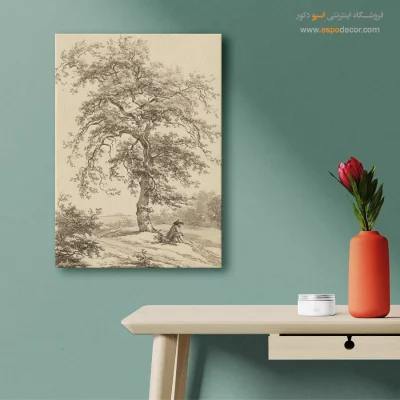 تابلو نقاشی های معروف - تابلو بوم نقاشی طبیعت اقیانوس - اسپو دکور