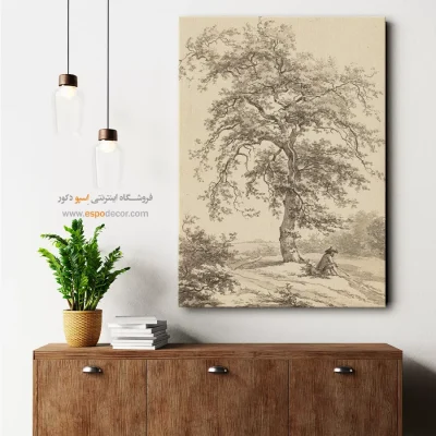 تابلو نقاشی های معروف - تابلو بوم نقاشی طبیعت اقیانوس - اسپو دکور