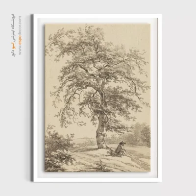 تابلو بوم نقاشی طبیعت اقیانوس - تابلو نقاشی های معروف - اسپو دکور