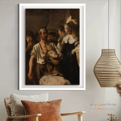 تابلو بوم نقاشی خورشید در حال غروب - تابلو نقاشی های معروف - اسپو دکور