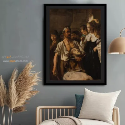 تابلو بوم نقاشی خورشید در حال غروب - تابلو نقاشی های معروف - اسپو دکور