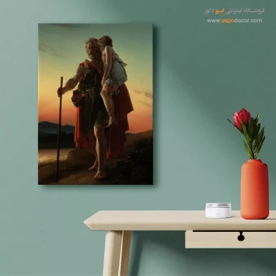 تابلو بوم نقاشی طبیعت شکوفه‌ها