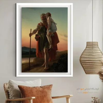 تابلو بوم نقاشی طبیعت شکوفه‌ها - تابلو نقاشی های معروف - اسپو دکور