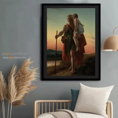 تابلو بوم نقاشی طبیعت شکوفه‌ها - تابلو نقاشی های معروف - اسپو دکور