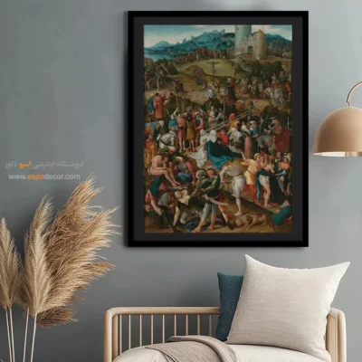 تابلو بوم نقاشی سبک نور و سایه - تابلو نقاشی های معروف - اسپو دکور