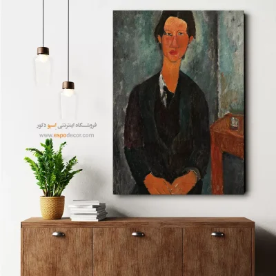 تابلو بوم نقاشی گلهای رز - تابلو نقاشی های معروف - اسپو دکور