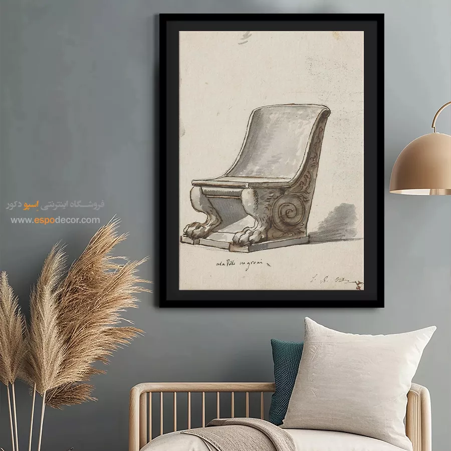 تابلو بوم نقاشی عاشقانه - تابلو نقاشی های معروف - اسپو دکور