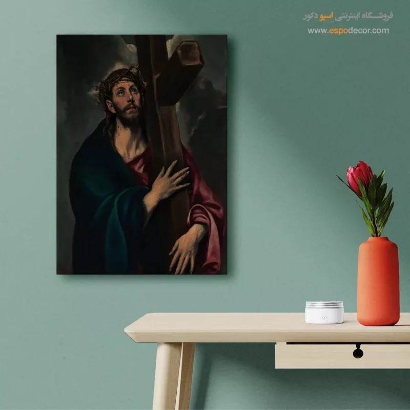 تابلو بوم نقاشی طبیعت شاد