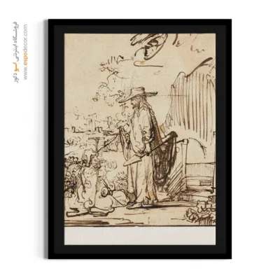 تابلو بوم نقاشی درختان پاییزی - تابلو نقاشی های معروف - اسپو دکور