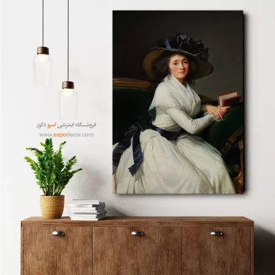 تابلو نقاشی های معروف - تابلو بوم نقاشی طبیعت ساحل - اسپو دکور