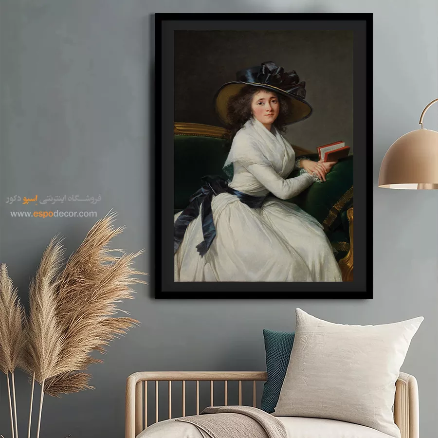 تابلو بوم نقاشی طبیعت ساحل - تابلو نقاشی های معروف - اسپو دکور