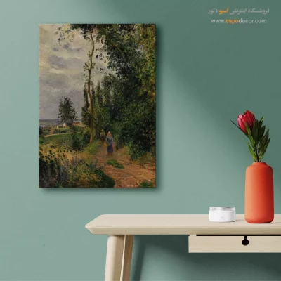 تابلو بوم نقاشی طبیعت زیر آب