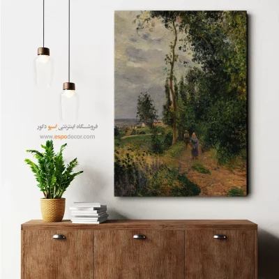 تابلو بوم نقاشی طبیعت زیر آب