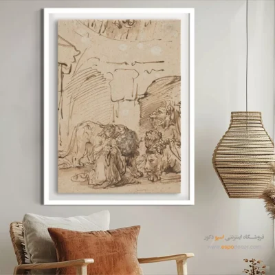 تابلو بوم نقاشی فرهنگ‌های باستانی - تابلو نقاشی های معروف - اسپو دکور