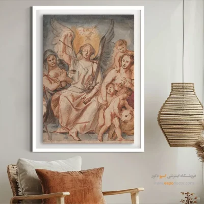 تابلو بوم نقاشی جزیره‌های آرام - تابلو نقاشی های معروف - اسپو دکور