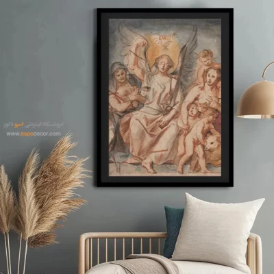 تابلو بوم نقاشی جزیره‌های آرام - تابلو نقاشی های معروف - اسپو دکور