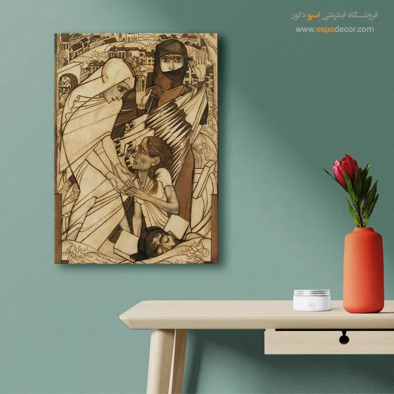 تابلو بوم نقاشی هنری و شگفت‌انگیز