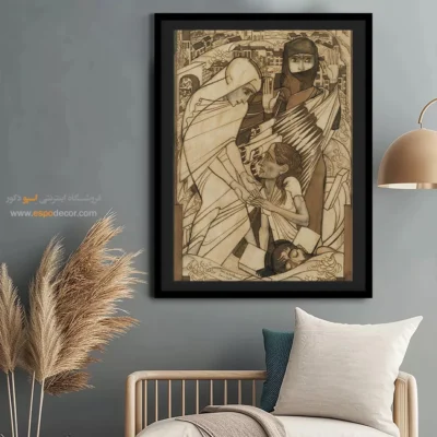 تابلو بوم نقاشی هنری و شگفت‌انگیز - تابلو نقاشی های معروف - اسپو دکور