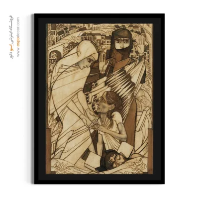 تابلو بوم نقاشی هنری و شگفت‌انگیز - تابلو نقاشی های معروف - اسپو دکور