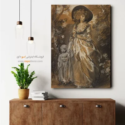 نقاشی سبک چینی - تابلو نقاشی های معروف - اسپو دکور