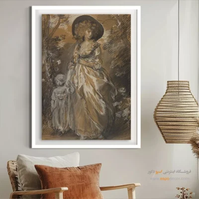 نقاشی سبک چینی - تابلو نقاشی های معروف - اسپو دکور