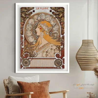 خرید نقاشی سبک پارچه‌ای - تابلو نقاشی های معروف - اسپو دکور