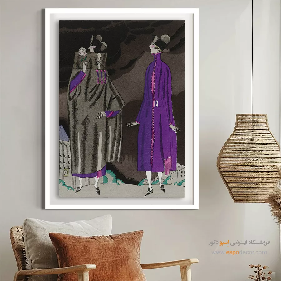 خرید نقاشی سبک انتزاعی هندسی - تابلو نقاشی های معروف - اسپو دکور