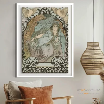 خرید نقاشی سبک نقاشی روی کاغذ - تابلو نقاشی های معروف - اسپو دکور