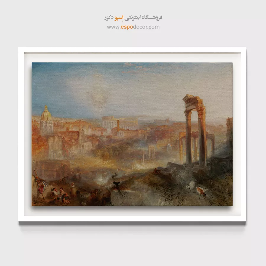 خرید نقاشی سبک پرتره کلاسیک - تابلو نقاشی های معروف - اسپو دکور