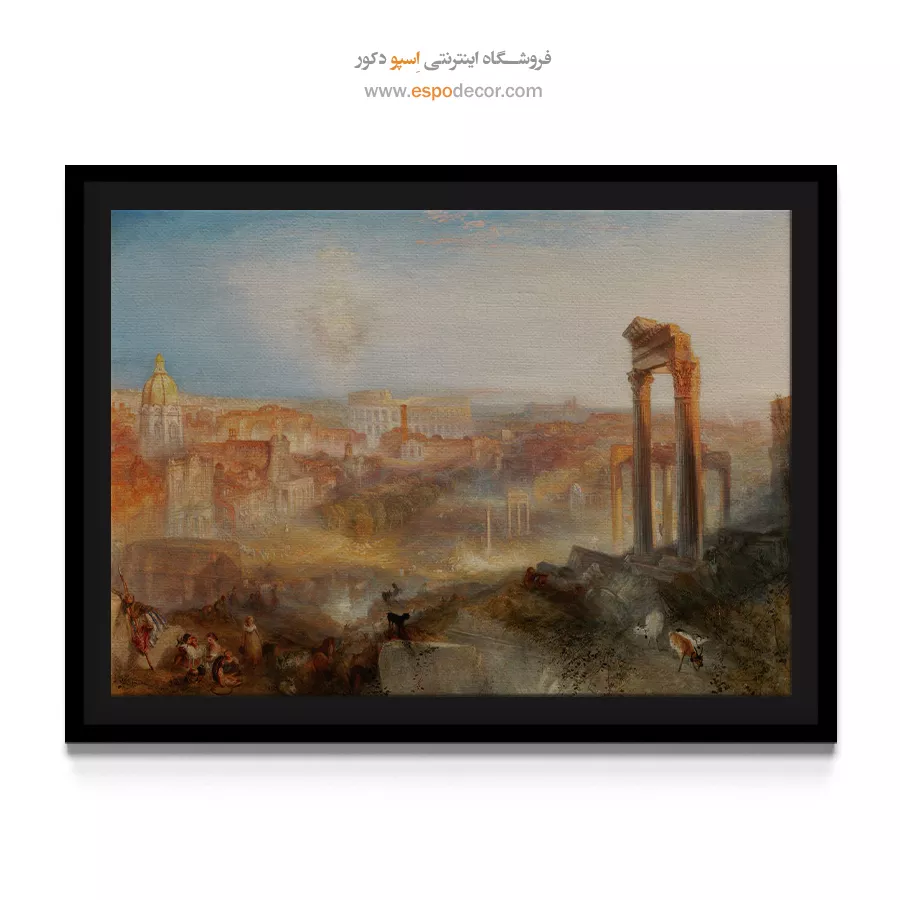 خرید نقاشی سبک پرتره کلاسیک - تابلو نقاشی های معروف - اسپو دکور