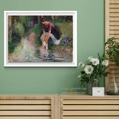 خرید نقاشی سبک مدرن روستایی - تابلو نقاشی های معروف - اسپو دکور