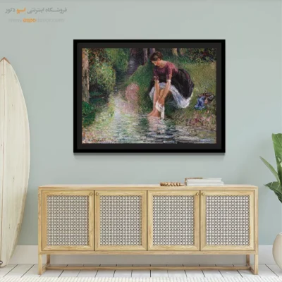 خرید نقاشی سبک مدرن روستایی - تابلو نقاشی های معروف - اسپو دکور