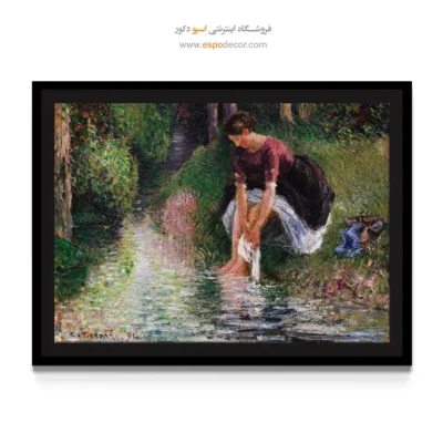 خرید نقاشی سبک مدرن روستایی - تابلو نقاشی های معروف - اسپو دکور