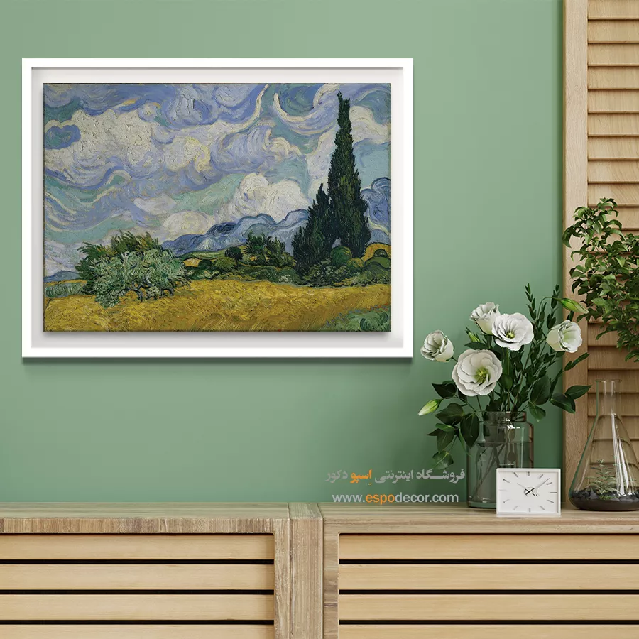 خرید نقاشی سبک رمانتیسم تاریک - تابلو نقاشی های معروف - اسپو دکور