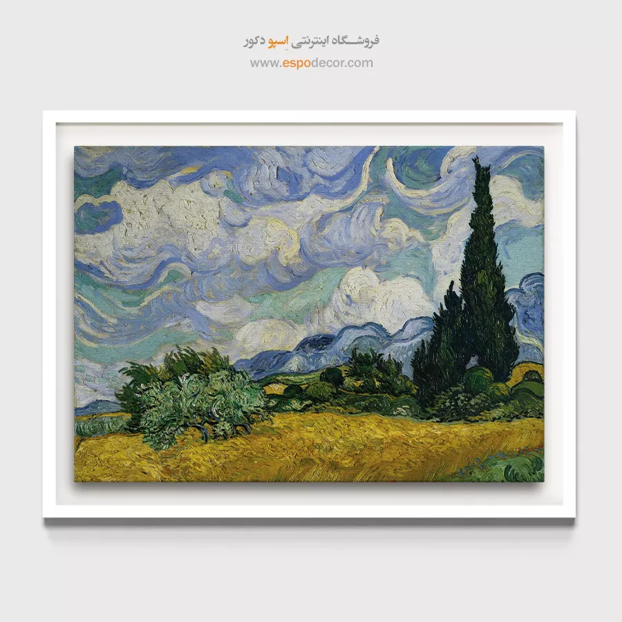 خرید نقاشی سبک رمانتیسم تاریک - تابلو نقاشی های معروف - اسپو دکور