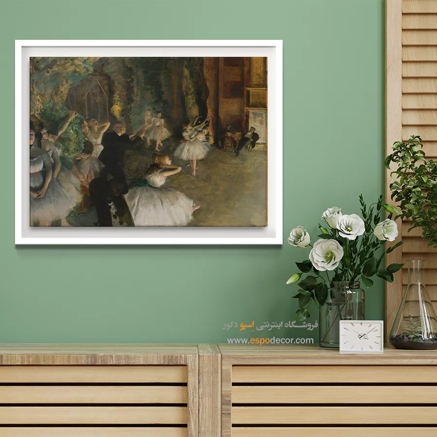 خرید نقاشی سبک هنر زرق و برق - تابلو نقاشی های معروف - اسپو دکور