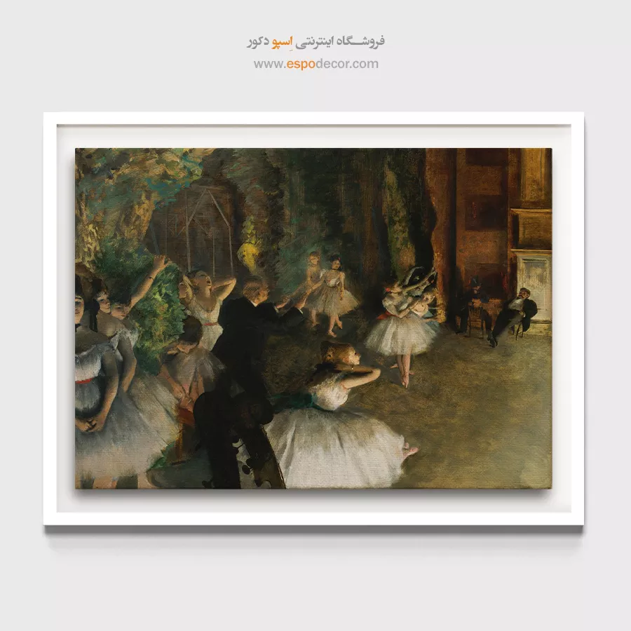 خرید نقاشی سبک هنر زرق و برق - تابلو نقاشی های معروف - اسپو دکور