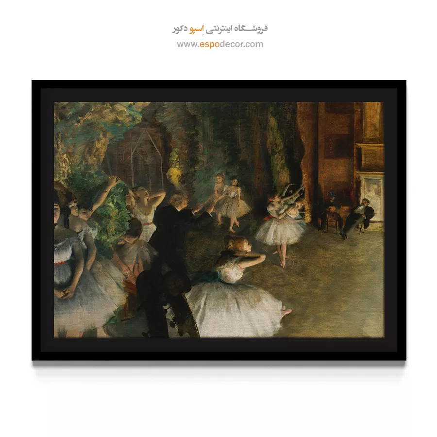 خرید نقاشی سبک هنر زرق و برق - تابلو نقاشی های معروف - اسپو دکور