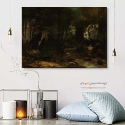 تابلو نقاشی های معروف - خرید نقاشی سبک هنر متافیزیکی – اسپو دکور – Espodecor